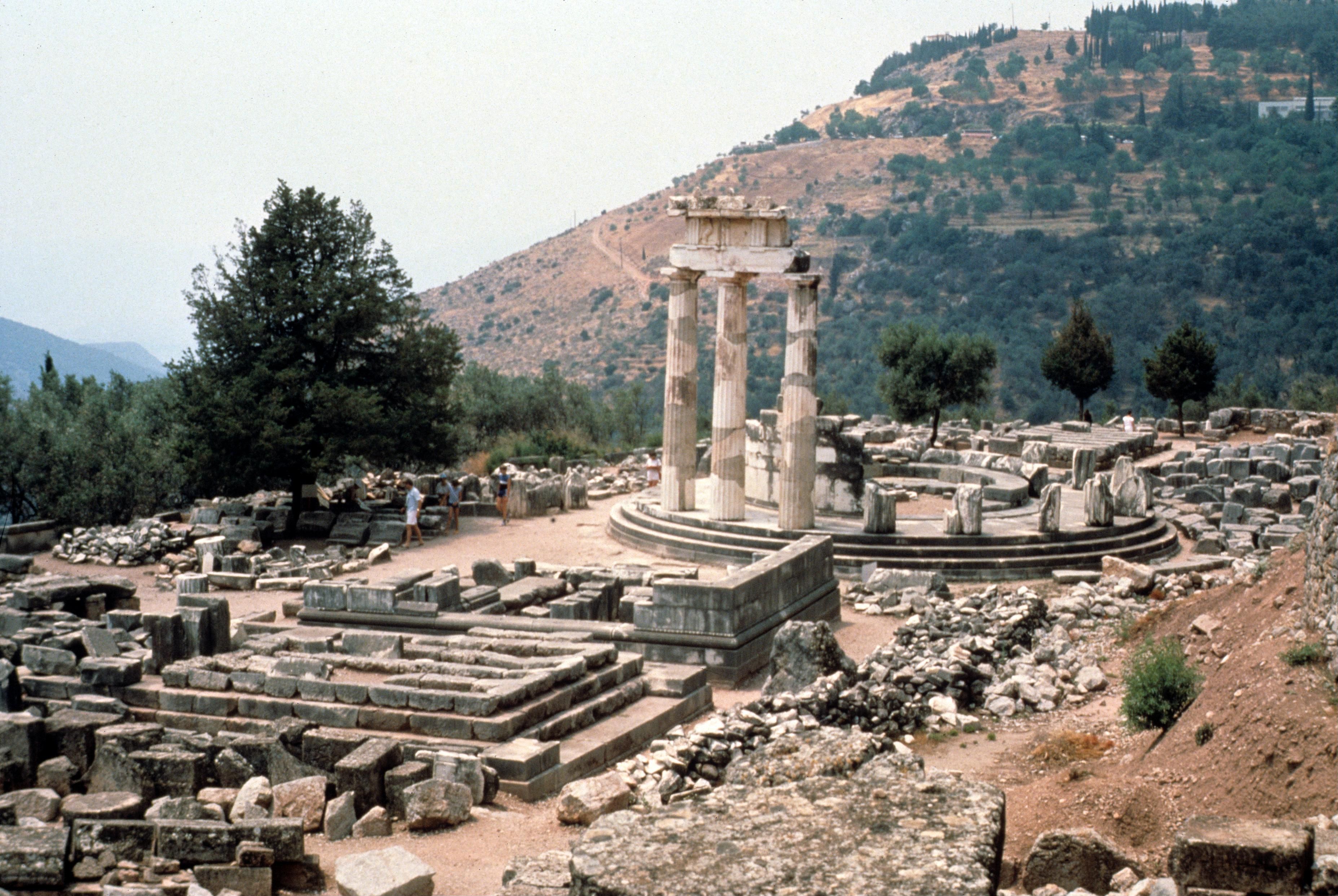 Tholos at Delphi